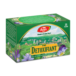 Ceai Detoxifiant P142, 20 plicuri, Fares