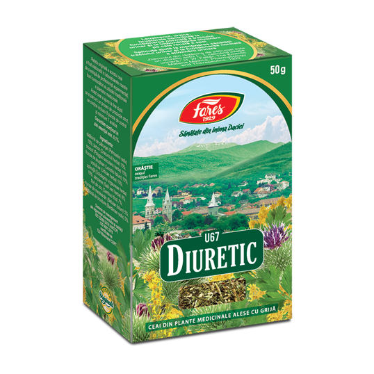 Ceai Diuretic U67, 50g, Fares