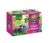 Ceai eco fructe de padure, 20 plicuri, Fares