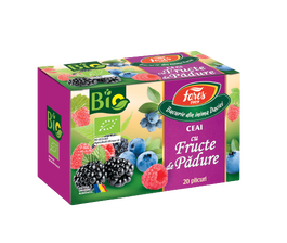 Ceai eco fructe de padure, 20 plicuri, Fares