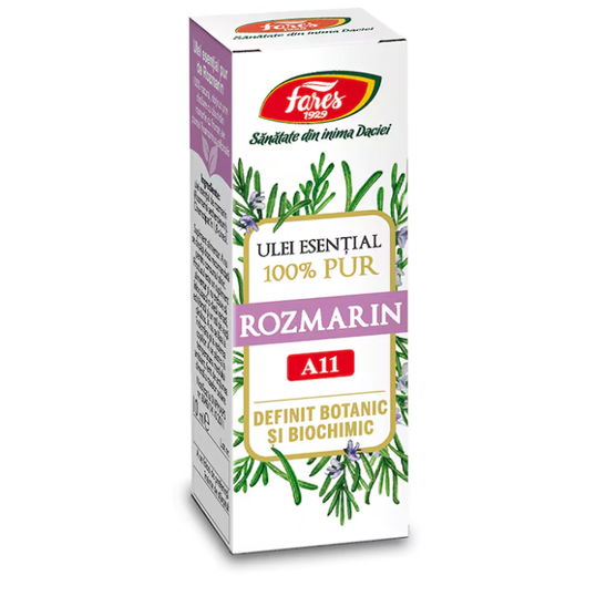 Ulei esential de rozmarin A11, 10ml, Fares