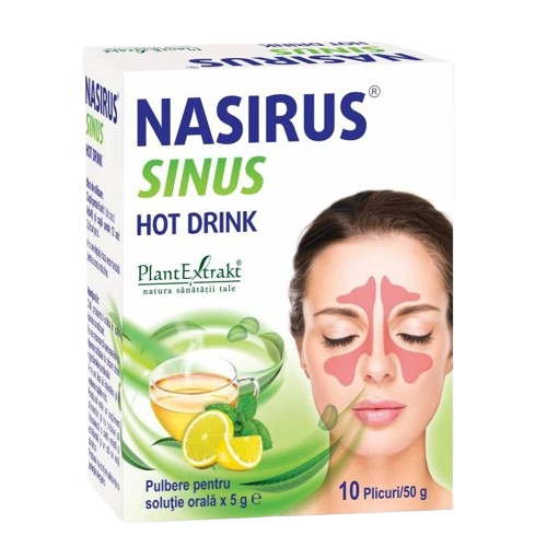 Nasirus Sinus Hot Drink, 10 plicuri, PlantExtrakt
