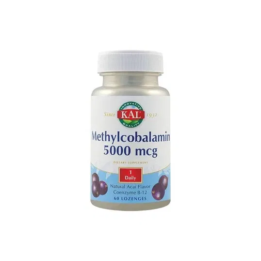 Vitamina B-12 - Metilcobalamina - 5000ug - 60cp sublinguale - SECOM