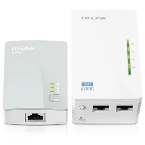 Kit 2 adaptoare Powerline Extender WiFi TP-LINK TL-WPA4220KIT