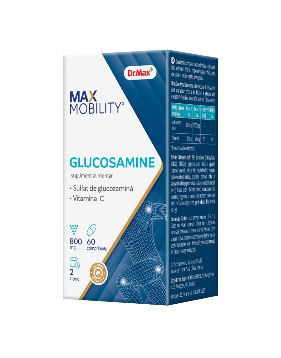 Dr. Max Glucosamine, 60 comprimate