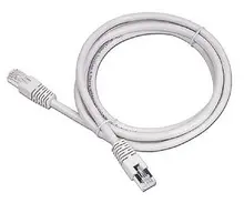 CABLU UTP Patch cord cat. 5E&#44; 0.5m alb