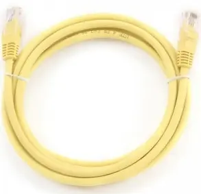 CABLU UTP Patch cord cat.5E&#44; 3m galben