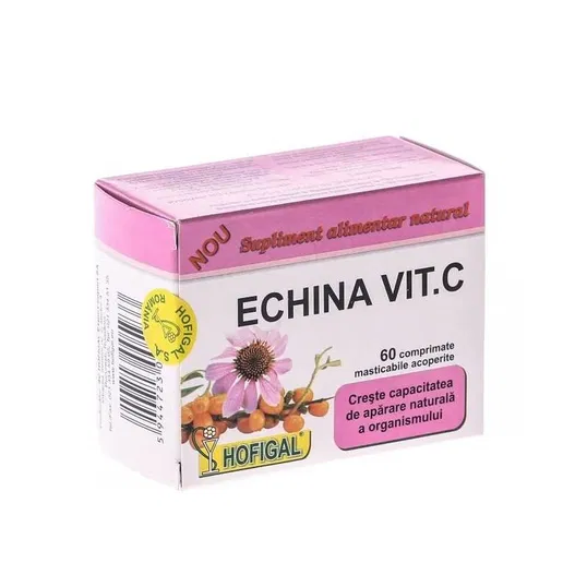 Echina Vit C 60cps - Hofigal