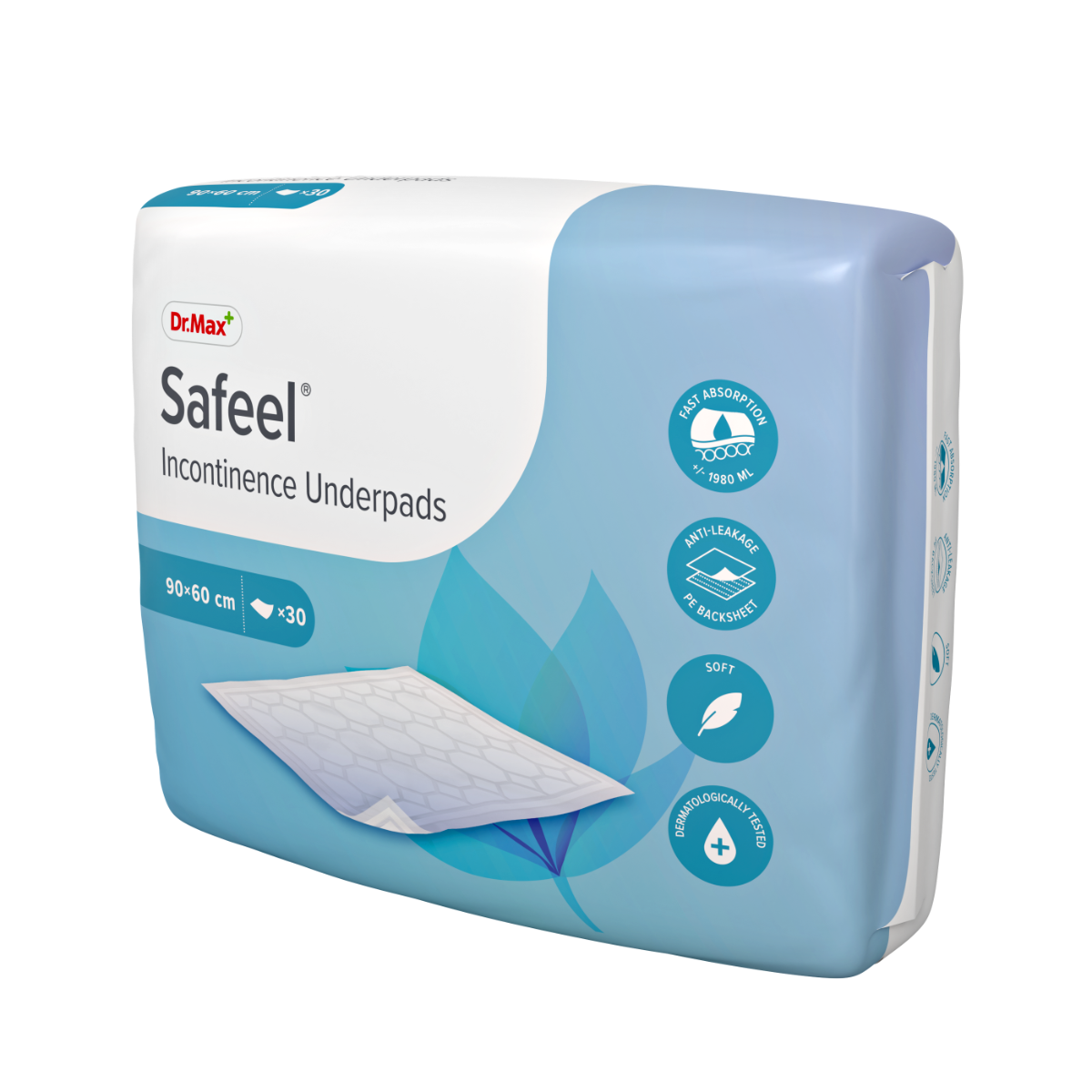 Dr. Max Safeel Paturi absorbante 60 x 90cm, 30 bucati