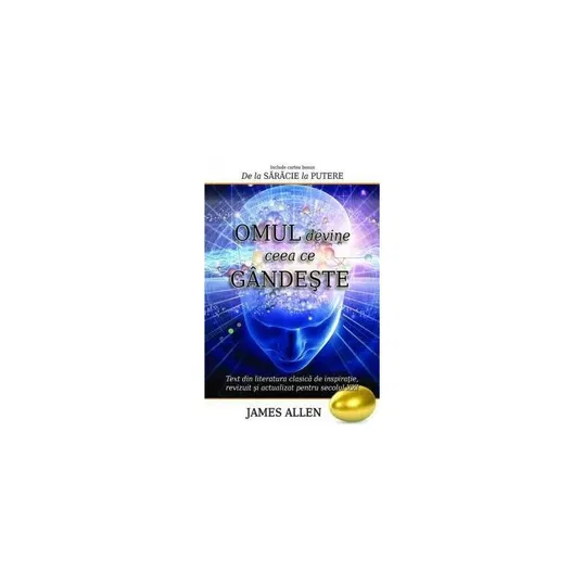 Omul devine ceea ce gandeste - carte - James Allen - Adevar Divin