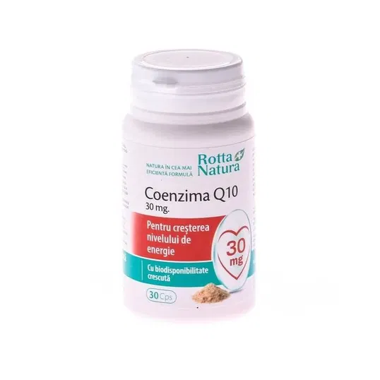 Coenzima Q10 30mg 30cps - Rotta Natura