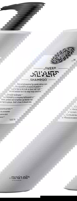 Sampon Sheer Silver, 1000ml, Maria Nila