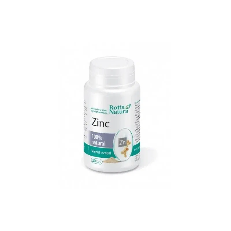Zinc natural 30cps - Rotta Natura