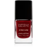 Gabriella Salvete Longlasting Enamel lac de unghii cu rezistenta indelungata lucios culoare 23 Red Wine 11 ml