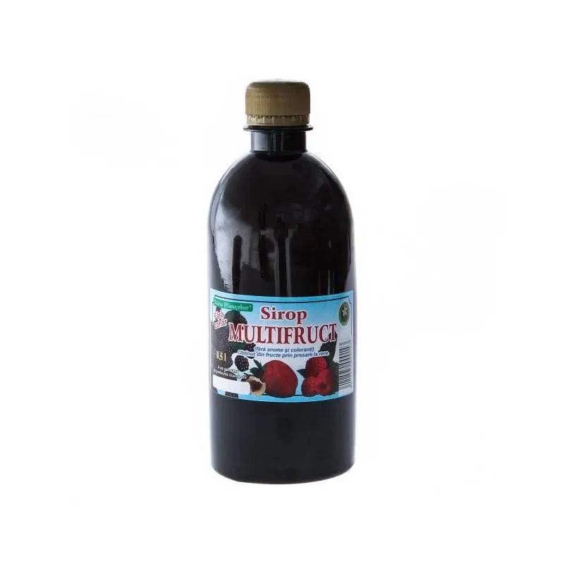 Sirop Multifruct Fara Zahar 500ml - Hypericum