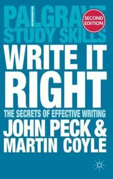 Write it Right, Paperback - John Peck