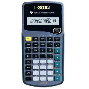 Calculator stiintific Texas Instruments TI-30XA, 10 digiti
