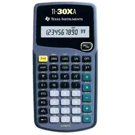 Calculator stiintific Texas Instruments TI-30XA, 10 digiti