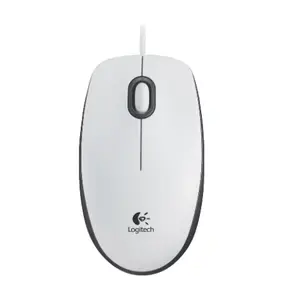 Mouse Logitech B100 Optic (Alb)