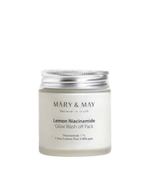 Masca tip wash-off cu extract de lamaie si niacinamide, 125g, Mary and May