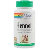 Fennel (Fenicul) 450mg 100 caps veg - Solaray - Secom