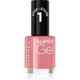 Rimmel Super Gel gel de unghii fara utilizarea UV sau lampa LED culoare 035 Pop Princess Pink 12 ml