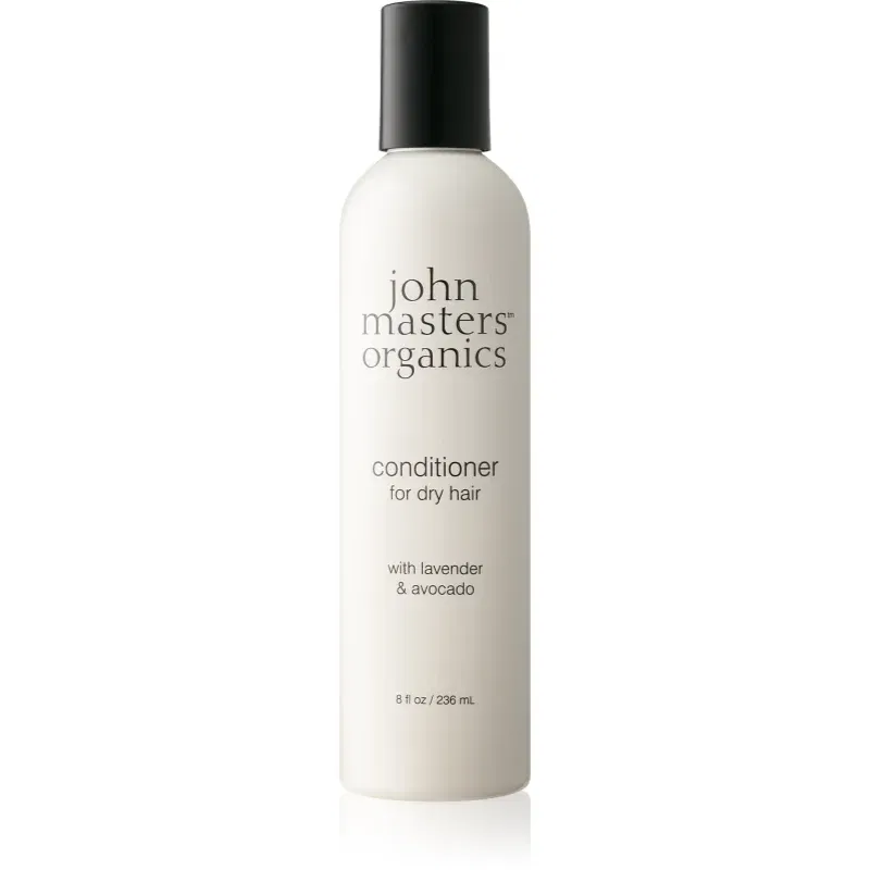 John Masters Organics Lavender & Avocado Conditioner Balsam pentru păr uscat și deteriorat. 236 ml