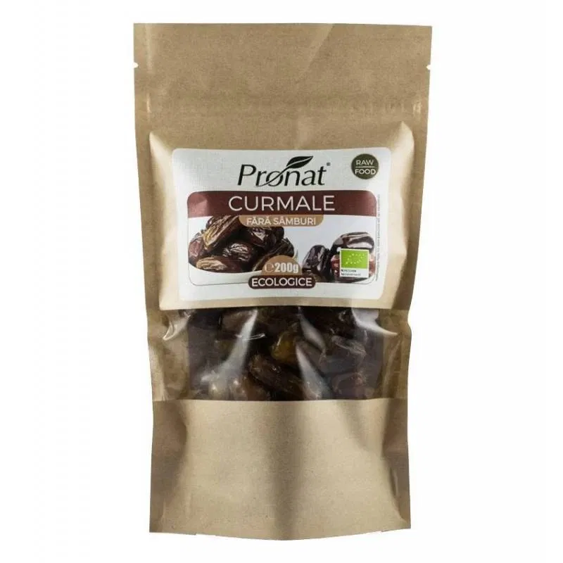 Curmale fara samburi - eco-bio 200g - Pronat