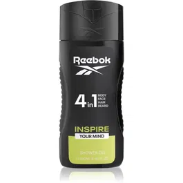 Reebok Inspire Your Mind Gel de duș energizant 4 in 1 pentru bărbați 250 ml
