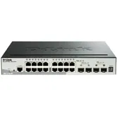Switch D-Link DGS-1510-20, Gigabit, 16 porturi, 2 SFP, 2 SFP+
