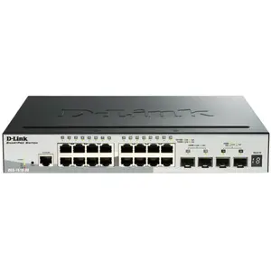 Switch D-Link DGS-1510-20, Gigabit, 16 porturi, 2 SFP, 2 SFP+
