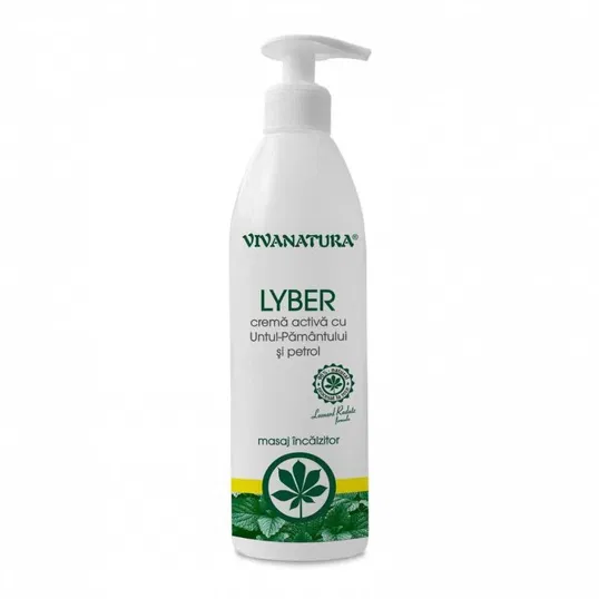 Lyber - Crema antireumatica cu efect de incalzire, cu untul