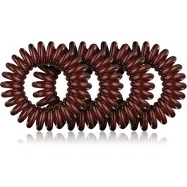 BrushArt Hair Rings Elastice pentru par Brown 4 buc
