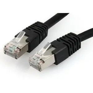Cablu FTP Gembird PP6-1M/BK, Patchcord, CAT.6, 1m (Negru)