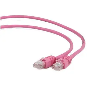 Cablu FTP Gembird PP6-1M/RO, Patchcord, CAT.6, 1m (Roz)