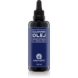 Renovality Original Series Cold-Pressed Tea Tree Oil ulei facial pentru ten matur 100 ml