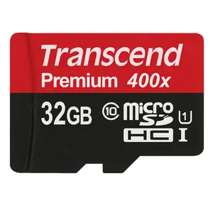 Card de memorie Transcend microSDHC, 32GB, Class 10, UHS-I + Adaptor SD