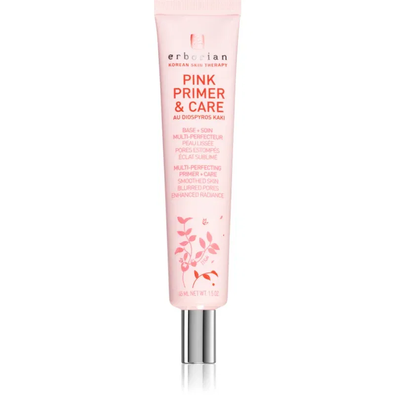 Erborian Pink Primer & Care bază de machiaj corectoare 45 ml
