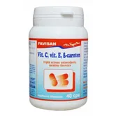 VITAMINA C, E, Betacaroten 40cps, Favisan