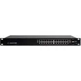 Switch Ubiquiti ES-24-250W, Gigabit, 24 porturi, 2 x SFP, PoE