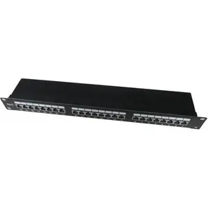 Patch panel Gembird NPP-C624-002, 24 Porturi, CAT.6, 19", 1U