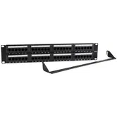 Patch panel Gembird NPP-C648CM-001, 48 Porturi, CAT.6, 19", 2U