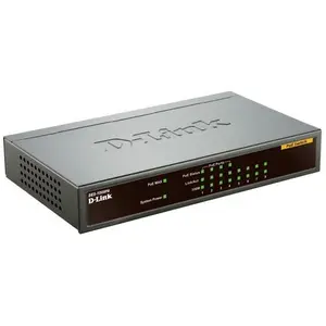 Switch D-Link DES-1008PA, 8 porturi, 4 x PoE