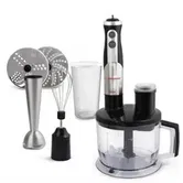 Blender Esperanza EKM004 CREMA, 800W, 2 trepte, 0.6l (Negru-Argintiu)