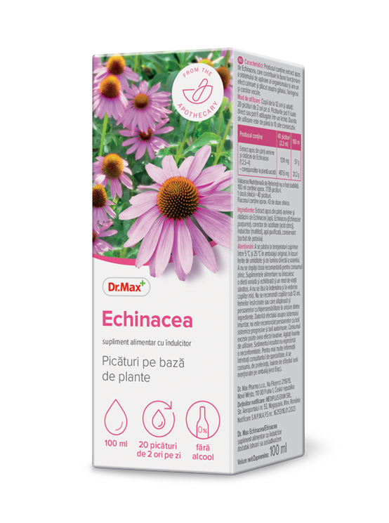 Dr. Max Echinacea Picaturi, 100ml
