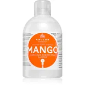 Kallos KJMN Professional Mango sampon hidratant pentru par uscat, deteriorat si tratat chimic 1000 ml