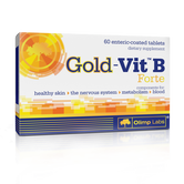 Complex vitamina B12 B6 B1 acid folic Forte Gold Vit B, 60 tablete, Olimp Labs