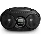 Micro Sistem Philips AZ215B, CD Player (Negru)