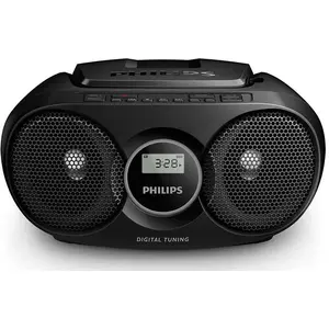 Micro Sistem Philips AZ215B, CD Player (Negru)