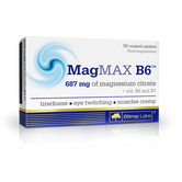 Vitamine si minerale B6 B1 Magmax, 50 tablete, Olimp Labs